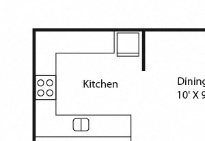 2 bed 2 bath A 897 square feet floor plan